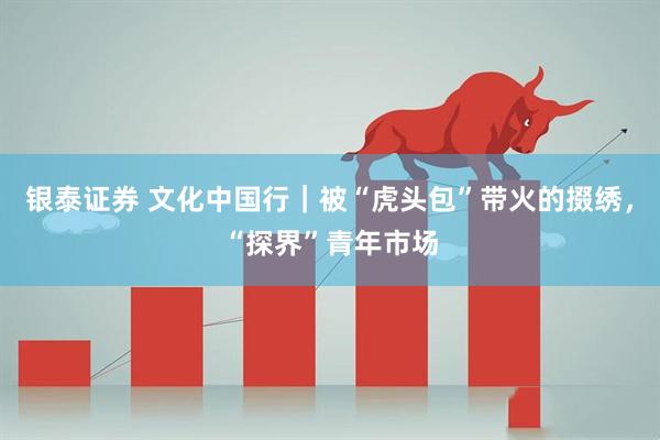 银泰证券 文化中国行｜被“虎头包”带火的掇绣，“探界”青年市场